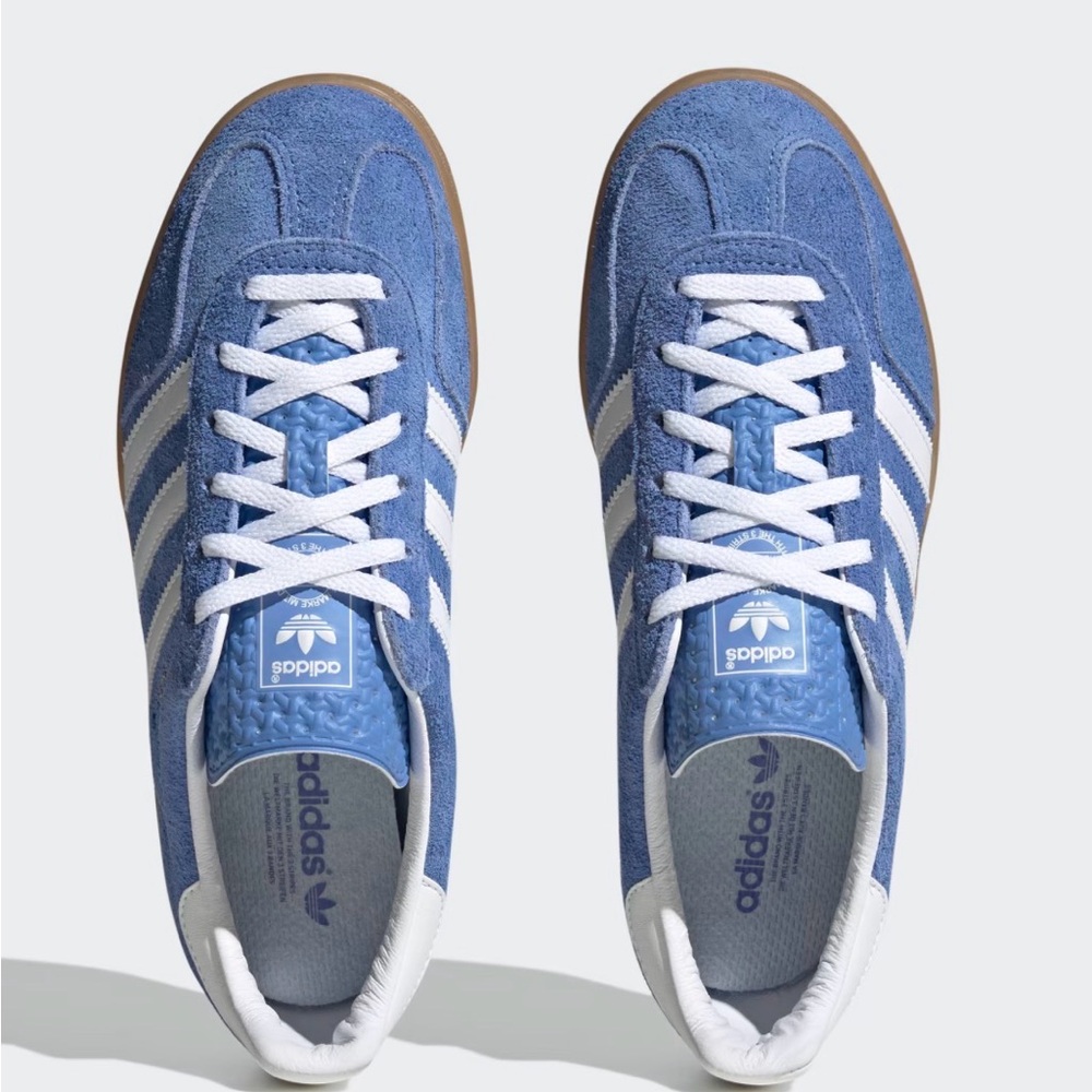 adidas Gazelle blue suede